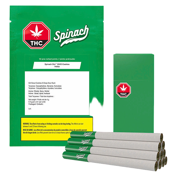 Spinach - Stix GMO Cookies Pre-Roll