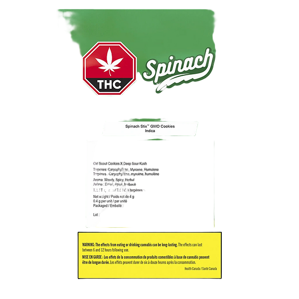 Spinach - Stix GMO Cookies Pre-Roll