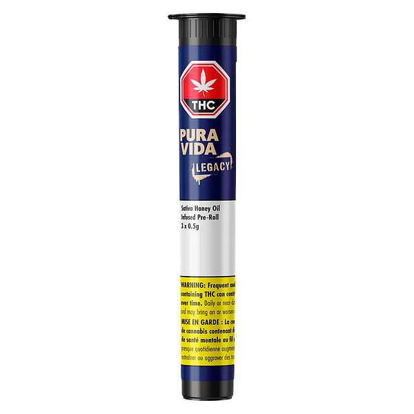 Pura Vida - Sativa Honey Oil Infused Pre-Roll