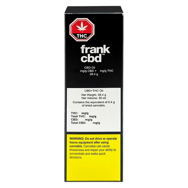 Frank CBD - CBD Oil 100-5
