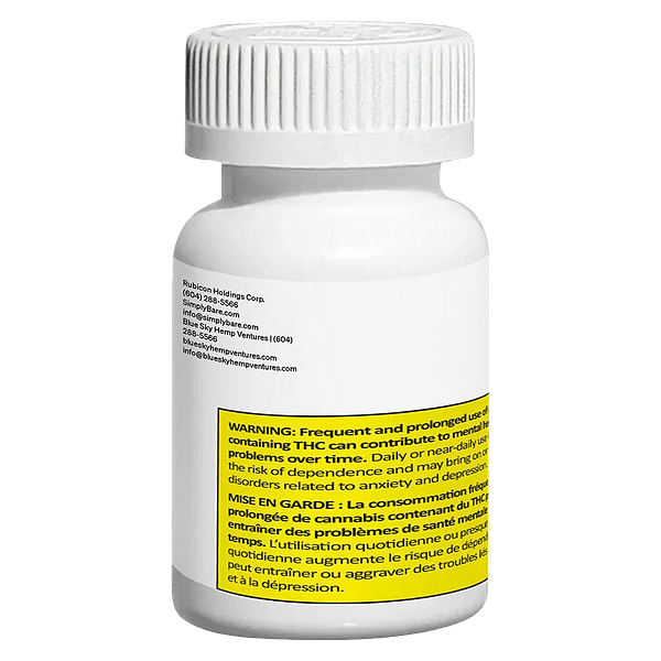 Simply Bare - Organic Live Rosin Softgels