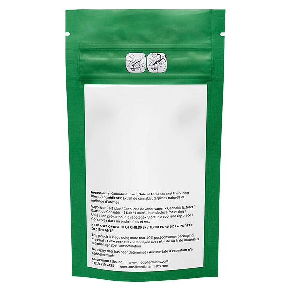 MediPharm Labs - CBG:CBD Advanced Formula 510 Thread Cartridge