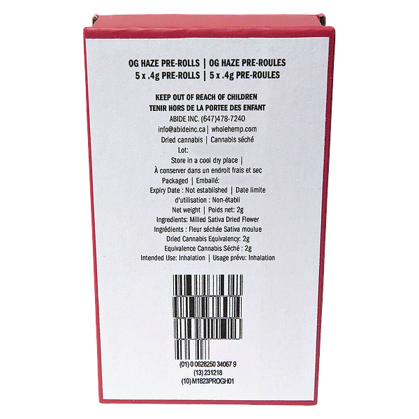 Abide - OG Haze Pre-Roll