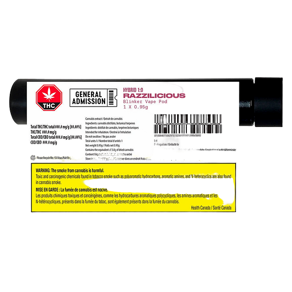 General Admission - Razzilicious BLINKER Vape Pod