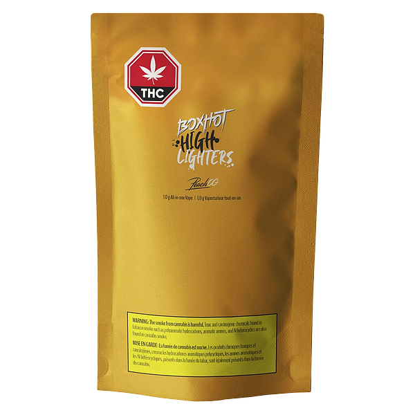 BOXHOT Highlighters - Peach Og All In One Disposable Pen