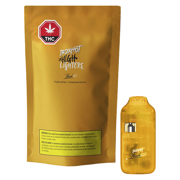 BOXHOT Highlighters - Peach Og All In One Disposable Pen
