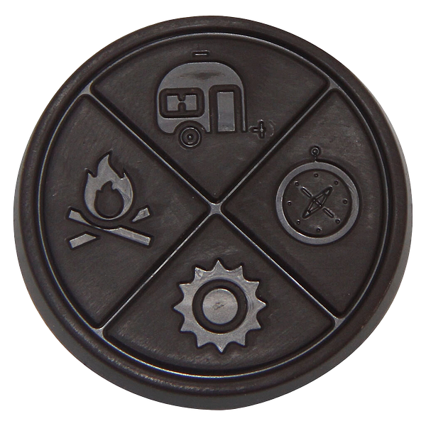 The Hazy Camper - Black Forest Thc Organic Dark Chocolate