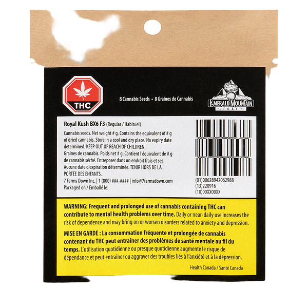 Emerald Mountain Legacy - Royal Kush Bx6 F3