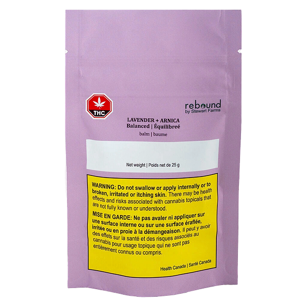 Rebound by Stewart Farms - Lavender + Arnica Balm