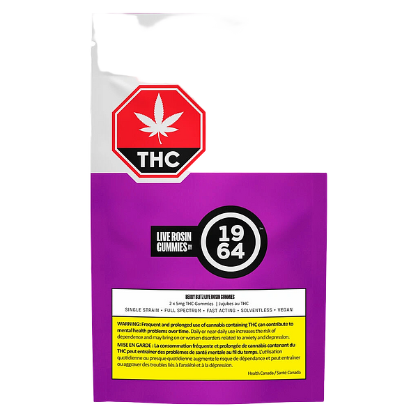 1964 - Berry Blitz Live Rosin Gummies