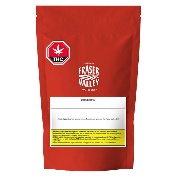 The Original Fraser Valley Weed Co. - Big Red Pre Roll