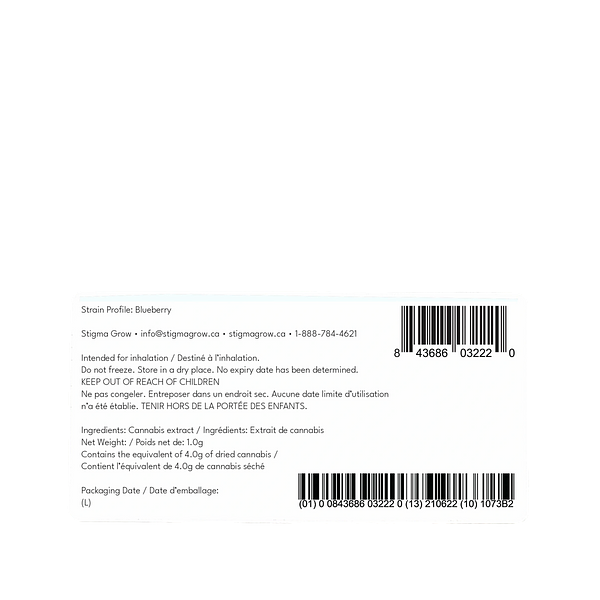 Dab Bods - Blueberry Shatter