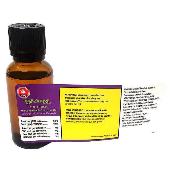 Orchard - THC+THCv Full Cannabinoid Spectrum Oil image 5