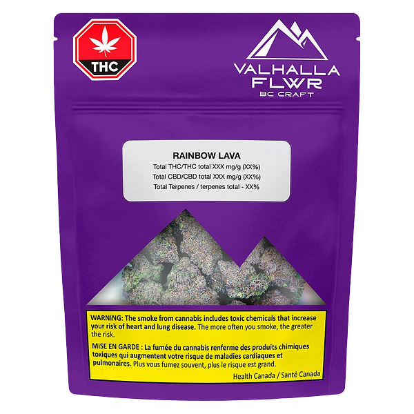 Valhalla Flwr - Rainbow Lava