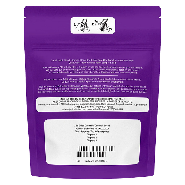 Valhalla Flwr - Rainbow Lava