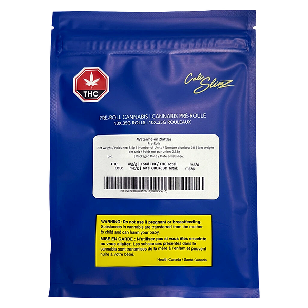 Cali Slimz - Watermelon Zkittlez Pre Roll