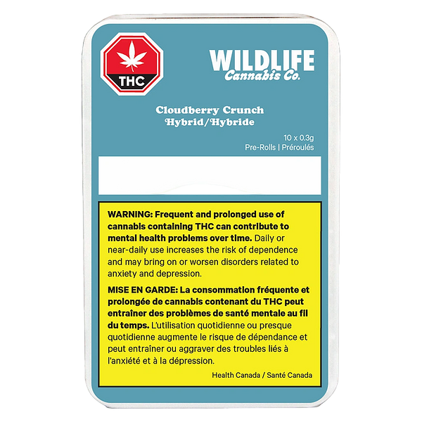 Wildlife Cannabis Co. - Cloudberry Crunch Pre Roll