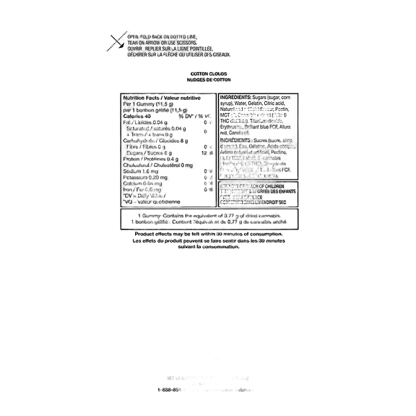 Glenn's - Cotton Candy Gummies