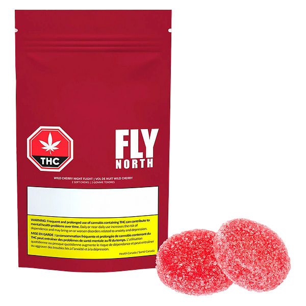 Fly North - Wild Cherry Night Flight Soft Chews