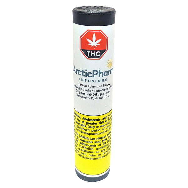 Arctic Pharm Infusions - Yukon Adventure Pack Infused Pre Roll