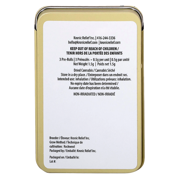 KRONIC - Triple P Pre Roll