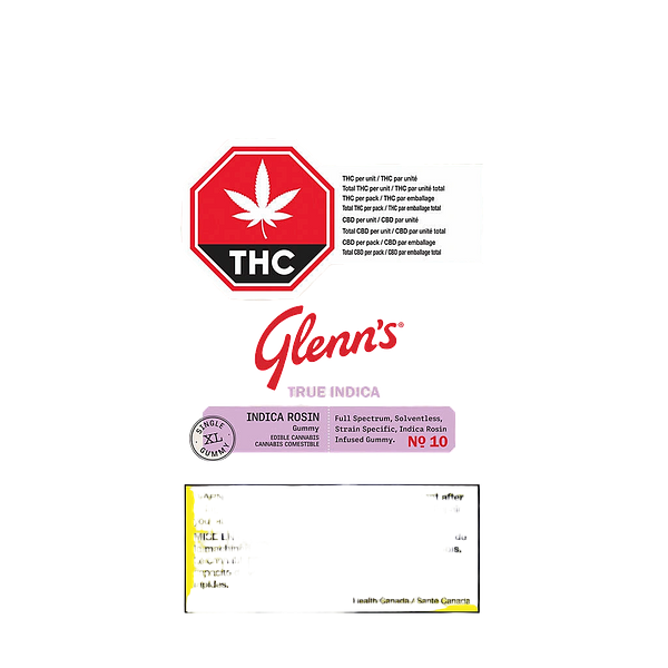 Glenn's - Strawberry Watermelon Hash Rosin Gummies