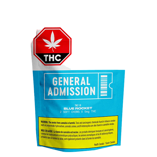 General Admission - Blue Rocket Soft Chews