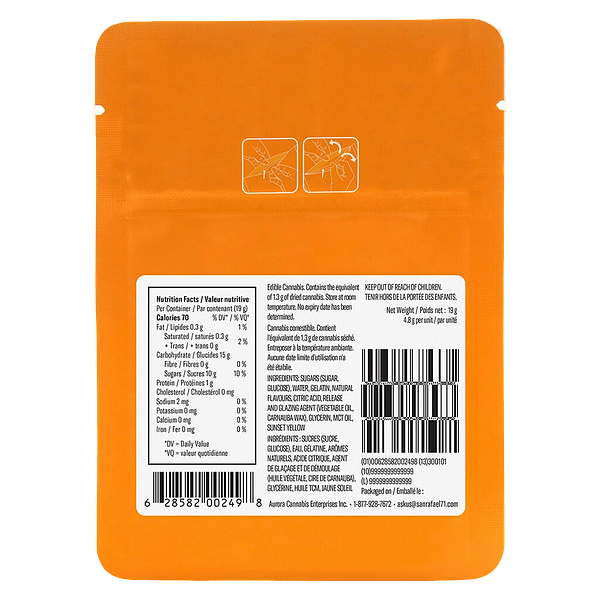 San Rafael '71 - Tangerine Dream Cured Resin Gummies