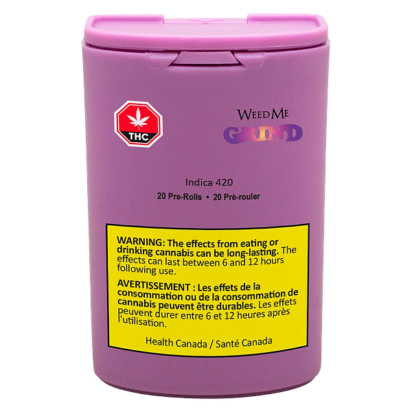Weed Me Grind - Indica 420 Pre Roll