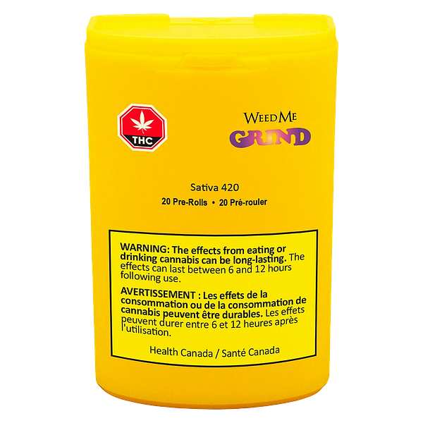 Weed Me Grind - Sativa 420 Pre Roll