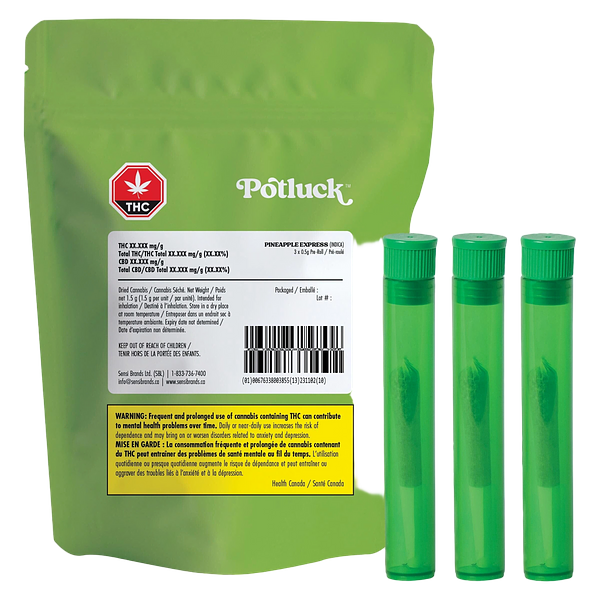 Potluck - Pineapple Express Pre Roll