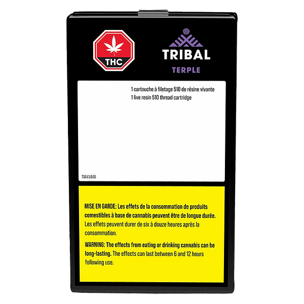 Tribal - Terple Live Resin 510 Thread Cartridge