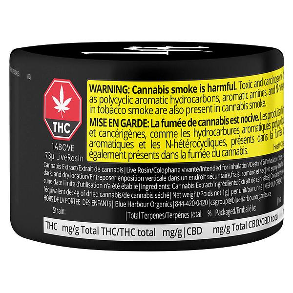 1Above - 73u Live Rosin image 2