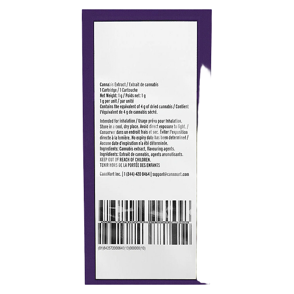 Roilty - Roil Purple Berry Live Resin 510 Thread Cartridge