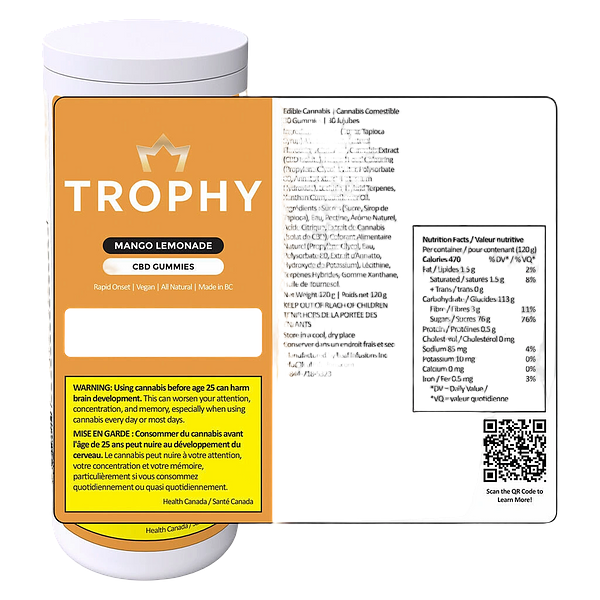 EVEN - Mango Lemonade Fast Acting CBD Gummies