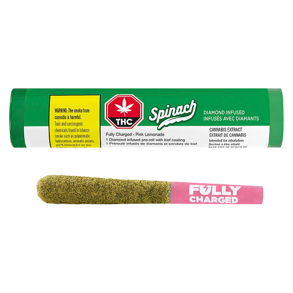 Spinach - Fully Charged Pink Lemonade Infused Pre Roll