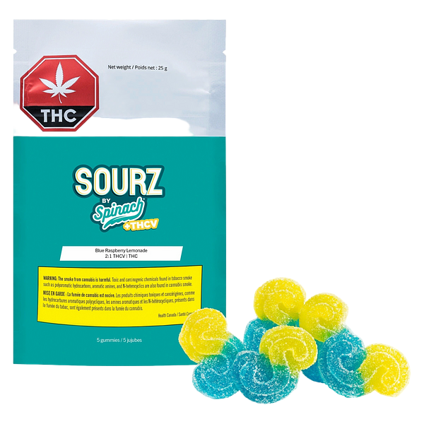 Spinach FEELZ - Thc+Thcv Blue Raspberry Lemonade Gummies