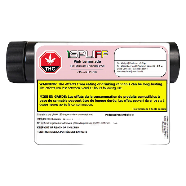 1Spliff - Pink Lemonade Pre Roll