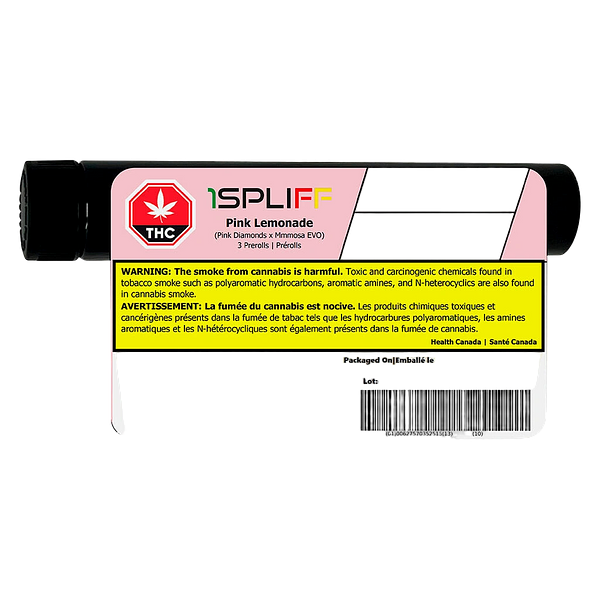 1Spliff - Pink Lemonade Pre Roll
