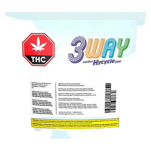 3WAY by Hycycle - 3WAY Variety Pack Pre Roll