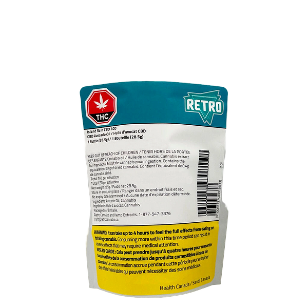 Retro - Retro Island Rain High CBD Oil