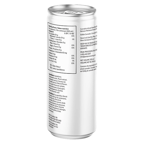 Botany By Collective Project - White Peach & Cardamom Sparkling Botanical Water