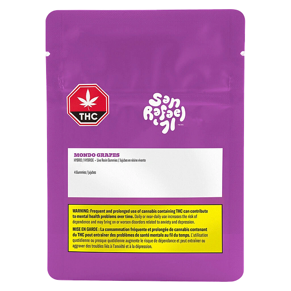 San Rafael '71 - mondo grapes live resin soft chews