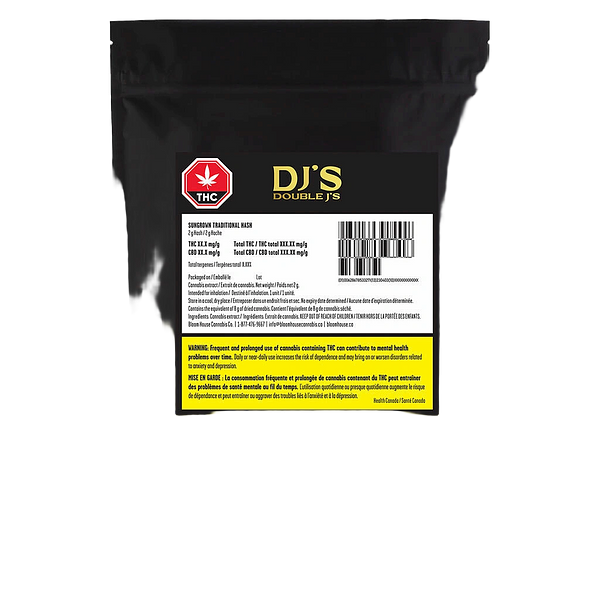 Double J's - Sungrown Traditional Hash