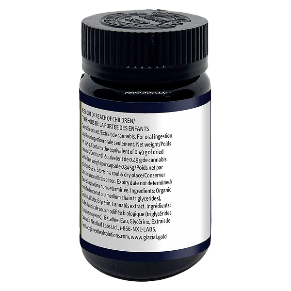 Glacial Gold - CBD 50 Softgels