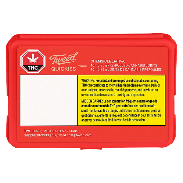 Tweed - Quickies Chemsicle Pre Roll
