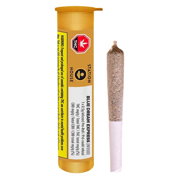Station House - Blue Dream Express Infused Pre Roll