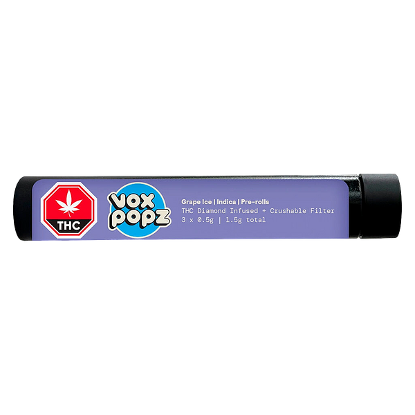 Vox Popz - Grape Ice Crushable Infused Pre Roll