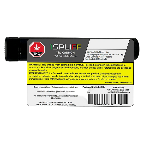 1Spliff - Cannon Pre Roll