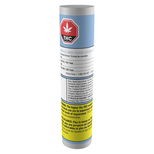 Dab Bods - Sweet Island Coconut Disti Joints